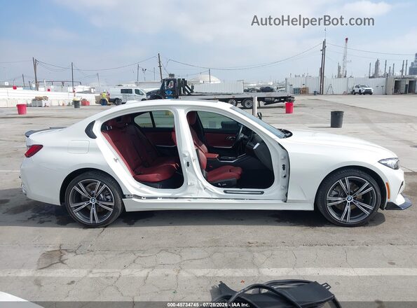 3MW69FF06P8D08135 2023 BMW 3 SERIES Белый Панорамный вид салона 360°