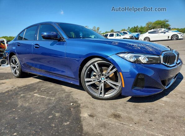 3MW69FF06P8D63281 2023 BMW 3 SERIES Blue Przód prawy