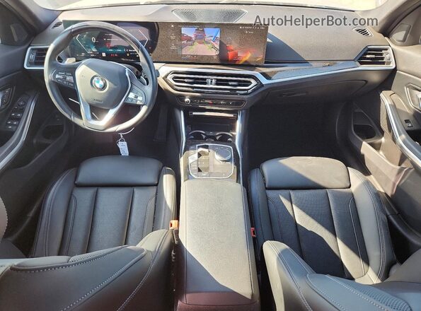 3MW69FF07P8C92477 2023 BMW 3 SERIES Gray Вид панелі приладів