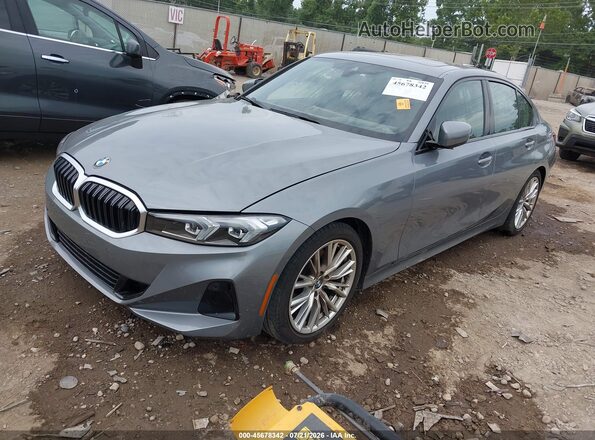 3MW69FF07P8D24067 2023 BMW 3 SERIES Gray Առջևի ձախ երեք քառորդ տեսարան
