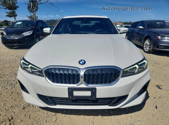 3MW69FF07P8D28832 2023 BMW 3 SERIES White Front view