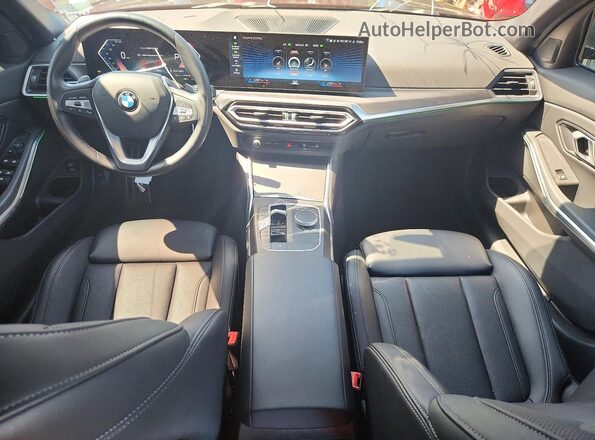 3MW69FF09R8E87323 2024 BMW 3 SERIES Black Widok deski rozdzielczej