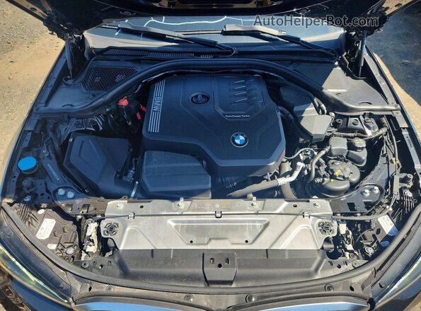 3MW69FF09R8E87323 2024 BMW 3 SERIES Black Widok wnętrza z tyłu