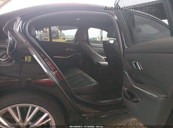 3MW69FF0XP8D29375 2023 BMW 3 SERIES Black Widok naklejki z numerem VIN