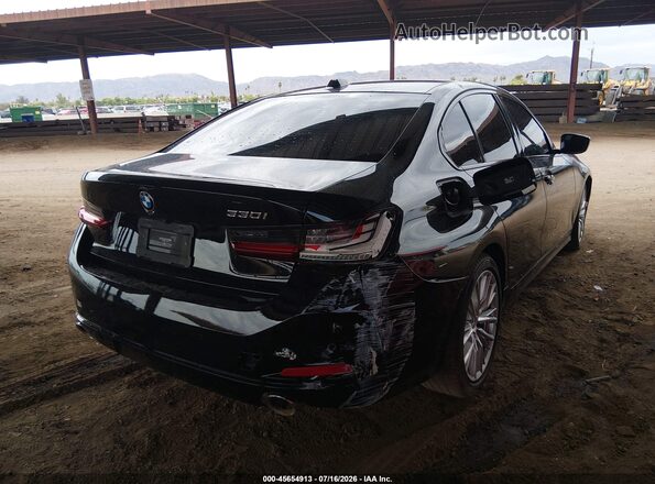 3MW69FF0XP8D29375 2023 BMW 3 SERIES Black Tył prawy