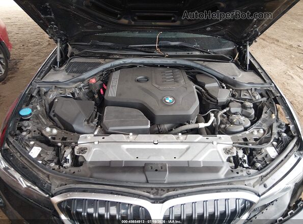 3MW69FF0XP8D29375 2023 BMW 3 SERIES Black Widok z tyłu