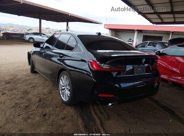 3MW69FF0XP8D29375 2023 BMW 3 SERIES Black Tył lewy