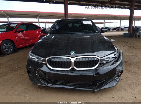 3MW69FF0XP8D29375 2023 BMW 3 SERIES Black Widok z przodu