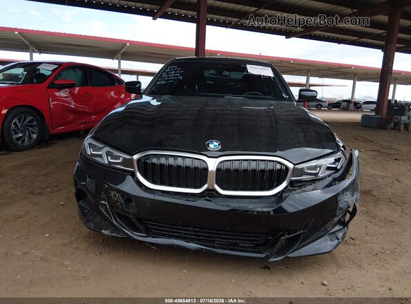 3MW69FF0XP8D29375 2023 BMW 3 SERIES Black Widok zestawu wskaźników