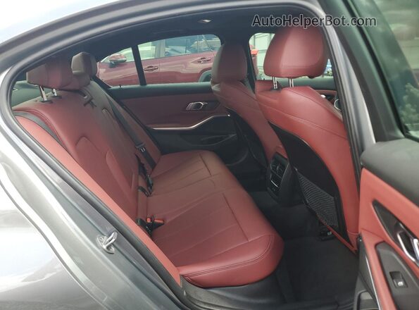 3MW69FF0XP8D39646 2023 BMW 3 SERIES Silver Widok tylnych siedzeń