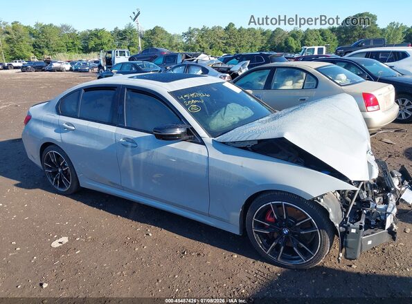 3MW69FT00S8F47371 2025 BMW M3 Gray Widok zestawu wskaźników