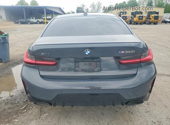 3MW69FT02S8F14579 2025 BMW M3 Gray Widok z tyłu
