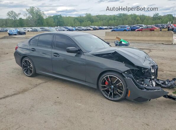 3MW69FT02S8F14579 2025 BMW M3 Gray Przód prawy