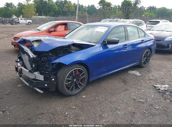3MW69FT04T8G40623 2026 BMW M3 Blue Vista tres cuartos delantera izquierda