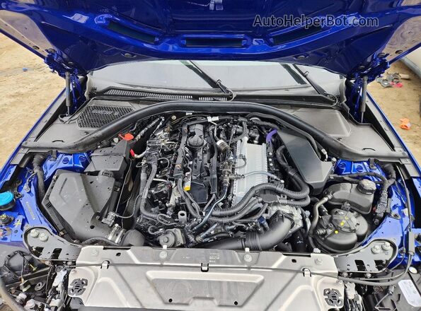 3MW69FT07T8G00505 2026 BMW M3 Blue უკანა სალონის ხედი