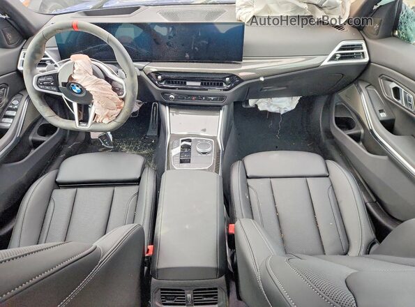 3MW69FT07T8G00505 2026 BMW M3 Blue წინა პანელის ხედი