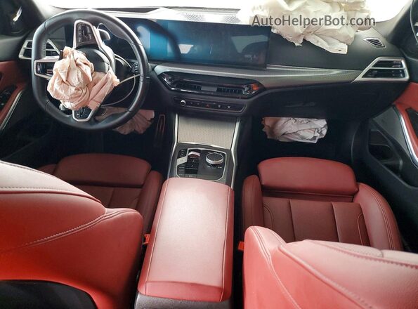 3MW89CW01S8F05245 2025 BMW 3 SERIES Silver Вид панелі приладів