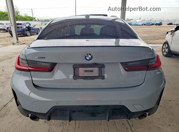 3MW89CW01S8F05245 2025 BMW 3 SERIES Silver Вид ззаду