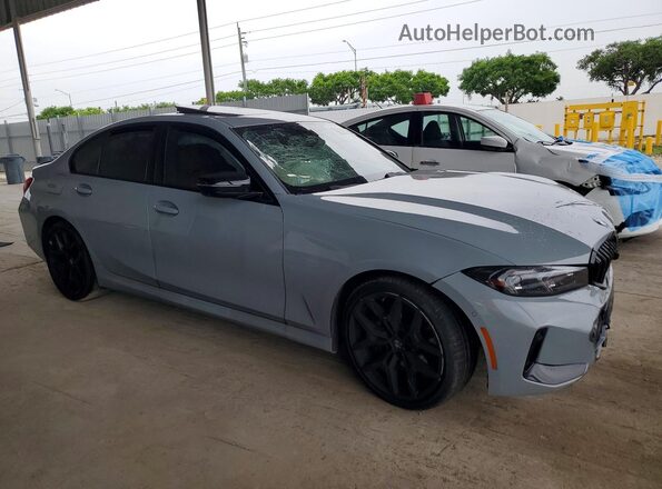 3MW89CW01S8F05245 2025 BMW 3 SERIES Silver Передня права чверть