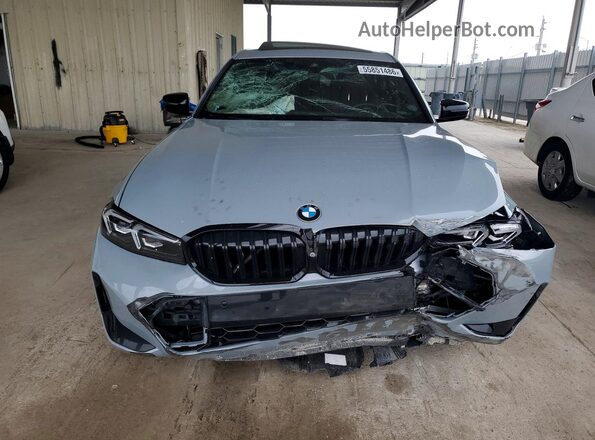 3MW89CW01S8F05245 2025 BMW 3 SERIES Silver Вид спереду