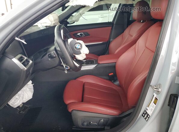 3MW89CW01S8F05245 2025 BMW 3 SERIES Silver Вид салону спереду