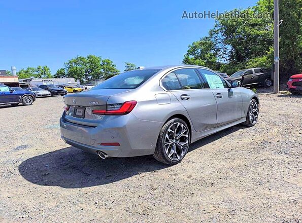 3MW89CW03S8F42040 2025 BMW 3 SERIES Gray Przód prawy