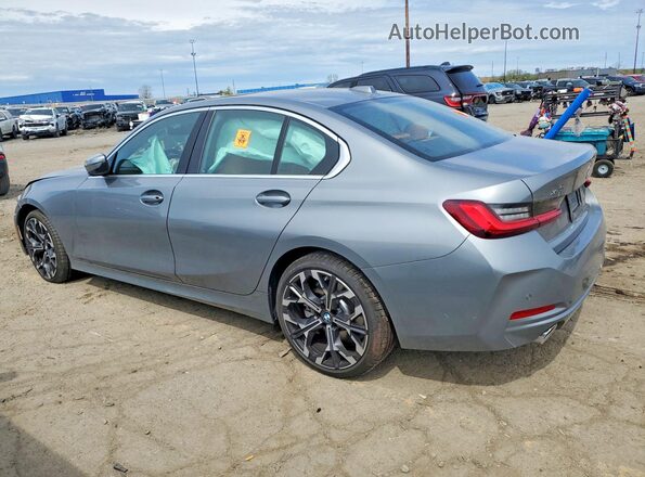 3MW89CW05S8F24283 2025 BMW 3 SERIES Silver Trasero izquierdo