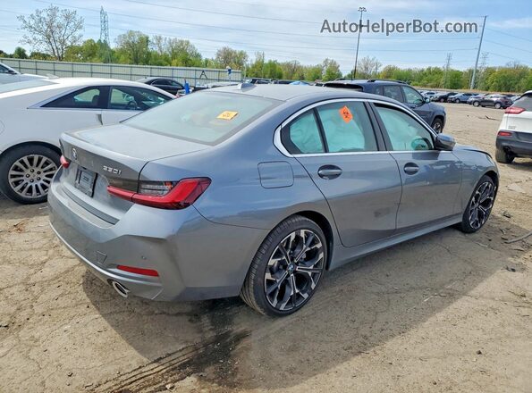 3MW89CW05S8F24283 2025 BMW 3 SERIES Silver Trasero derecho