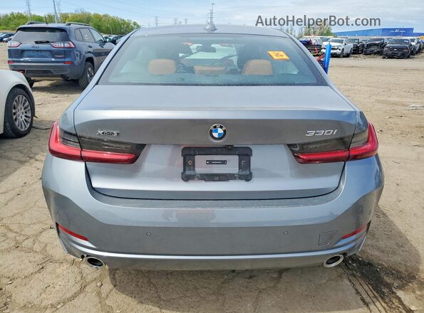3MW89CW05S8F24283 2025 BMW 3 SERIES Silver Vista trasera