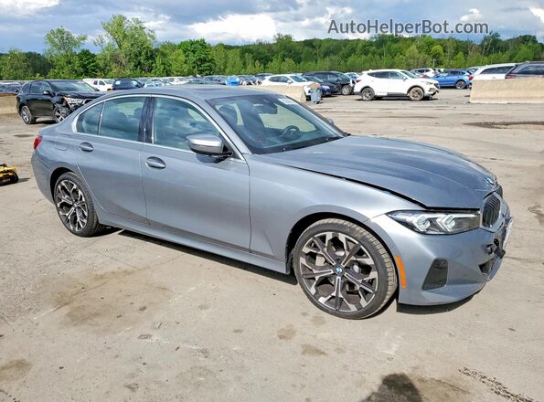 3MW89CW06S8F16709 2025 BMW 3 SERIES Gray Передня права чверть