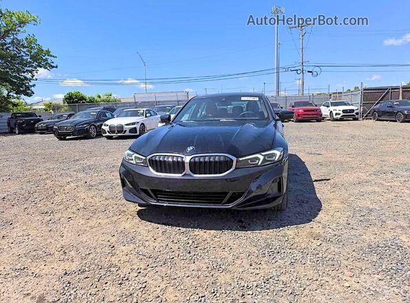 3MW89FF01P8D35865 2023 BMW 3 SERIES Black Front view
