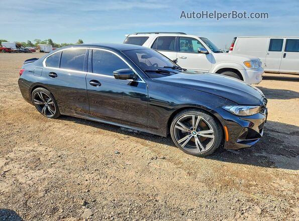 3MW89FF01R8E17386 2024 BMW 3 SERIES Black Przód prawy