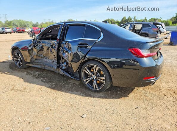 3MW89FF01R8E17386 2024 BMW 3 SERIES Black Tył lewy