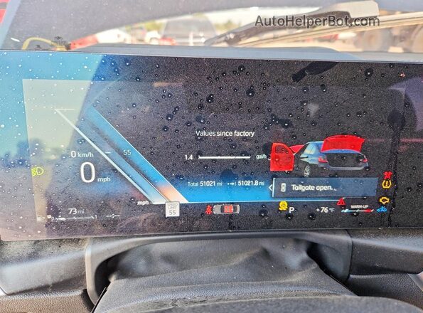 3MW89FF01R8E17386 2024 BMW 3 SERIES Black Widok zestawu wskaźników