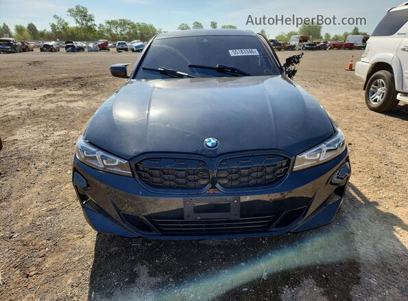 3MW89FF01R8E17386 2024 BMW 3 SERIES Black Widok z przodu