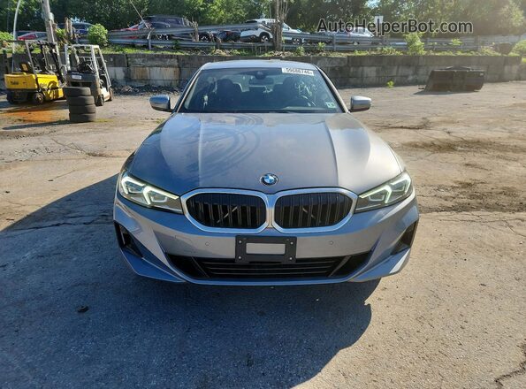 3MW89FF01R8E24502 2024 BMW 3 SERIES Gray წინა ხედი