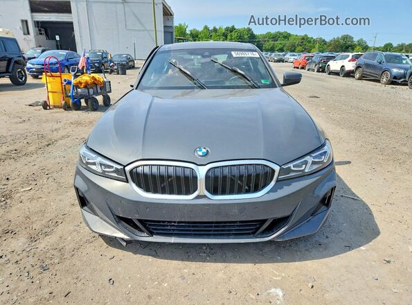 3MW89FF03P8C97040 2023 BMW 3 SERIES Gray Widok z przodu