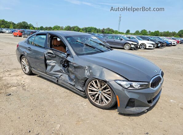 3MW89FF03P8C97040 2023 BMW 3 SERIES Gray Przód prawy