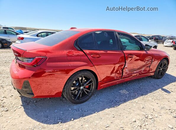 3MW89FF03P8D35642 2023 BMW 3 SERIES Red Задня права чверть