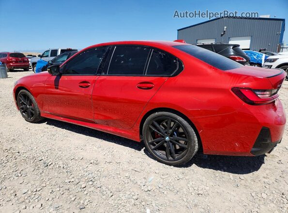 3MW89FF03P8D35642 2023 BMW 3 SERIES Red Задня ліва чверть