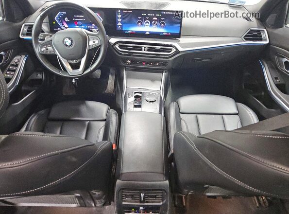 3MW89FF04P8D08613 2023 BMW 3 SERIES Gray Առջևի վահանակի տեսք