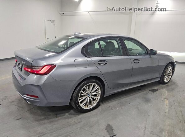 3MW89FF04P8D08613 2023 BMW 3 SERIES Gray Հետևի աջ