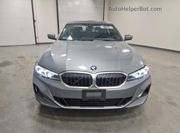 3MW89FF04P8D08613 2023 BMW 3 SERIES Gray Դիմացի տեսք