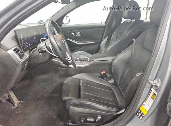 3MW89FF04P8D08613 2023 BMW 3 SERIES Gray Սալոնի դիմացի տեսք