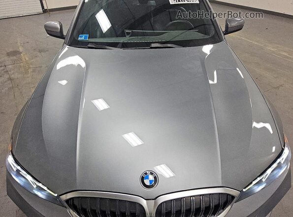 3MW89FF04P8D08613 2023 BMW 3 SERIES Gray Սալոնի հետևի տեսք