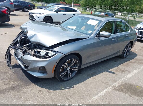 3MW89FF04R8E04261 2024 BMW 3 SERIES Gray Front left