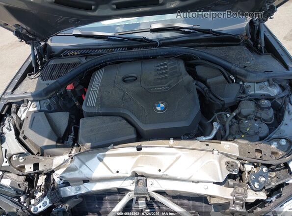 3MW89FF04R8E04261 2024 BMW 3 SERIES Gray Rear view