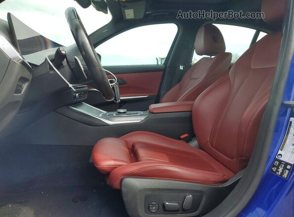 3MW89FF04R8E22100 2024 BMW 3 SERIES Blue Սալոնի դիմացի տեսք
