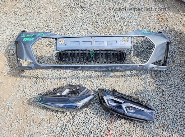 3MW89FF05P8D69095 2023 BMW 3 SERIES Silver Engine compartment view