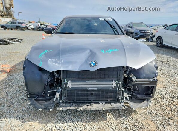 3MW89FF05P8D69095 2023 BMW 3 SERIES Silver Front view